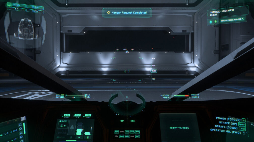StarCitizen Engine On