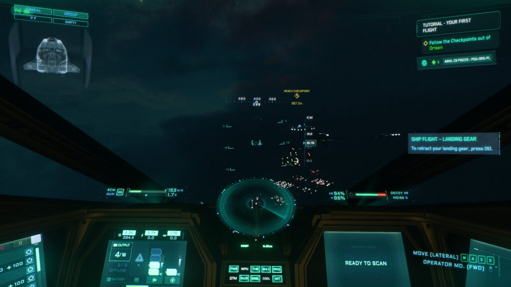 StarCitizen - Start statkiem